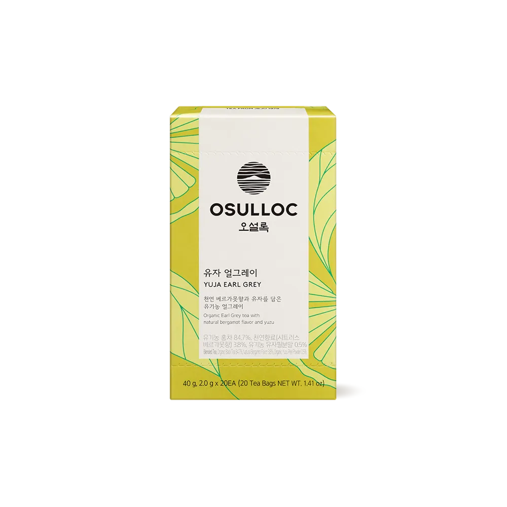 Osulloc] Yuja Earl Grey (20 Tea Bags) – olcony