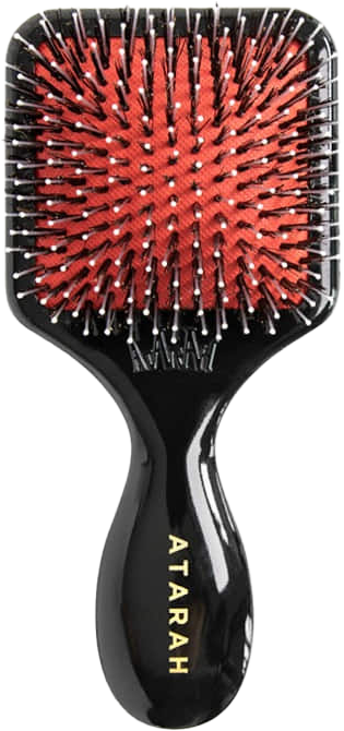 [ATARAH] Boar Bristle Cushion Square Hair Brush