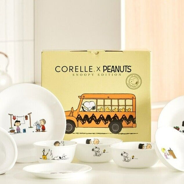 Corelle X Snoopy(Peanuts) The Home Dinnerware Set (9P/14P)