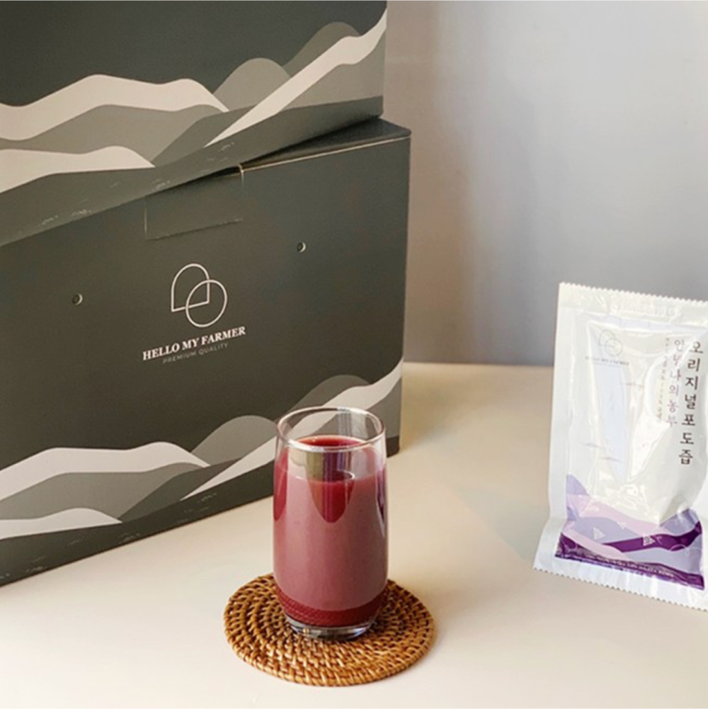 [HELLO MY FARMER] Grape Juice (120ml × 50 sachets)