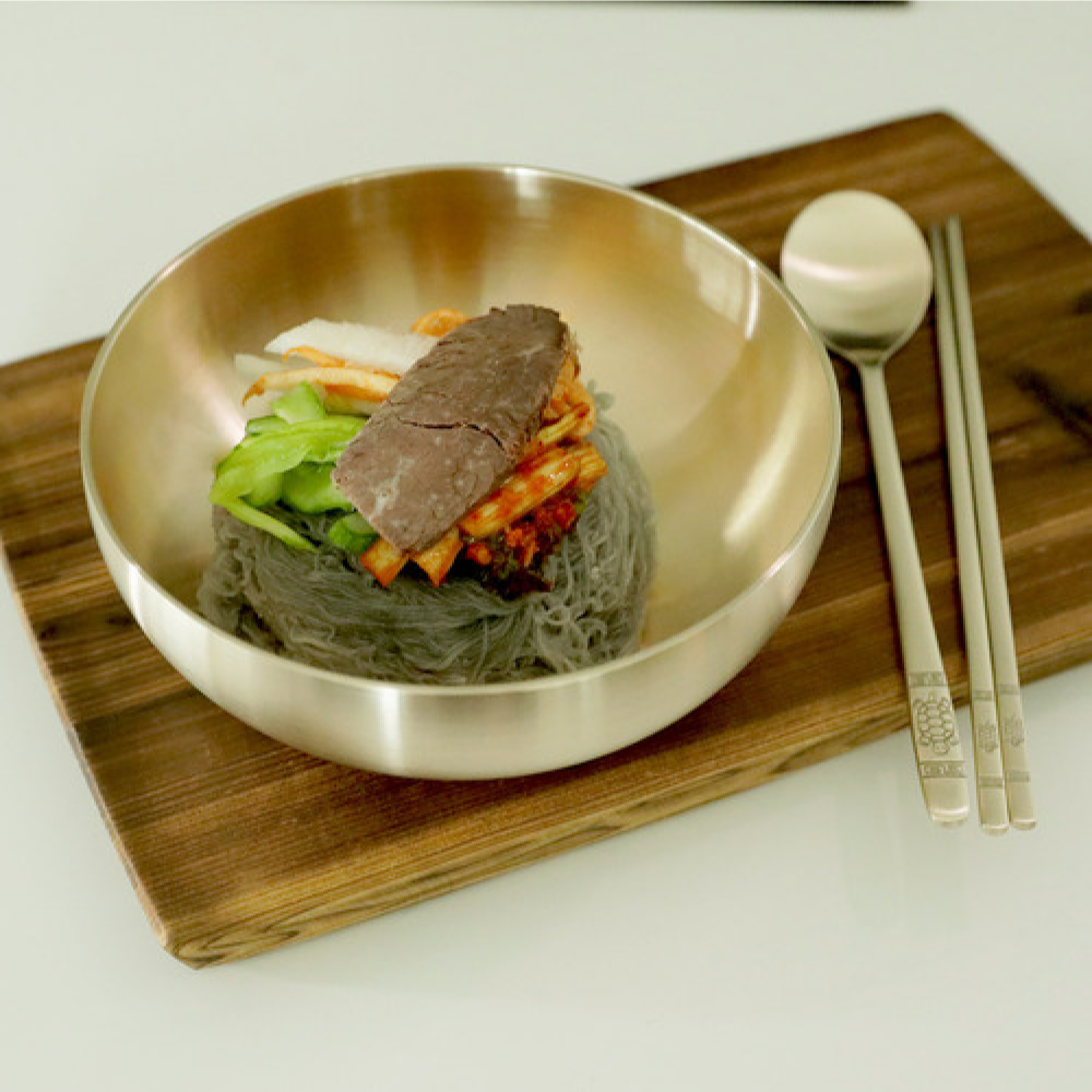 [MyungSung Yugi] Ice-Forged Brass Cold Noodle Bowl