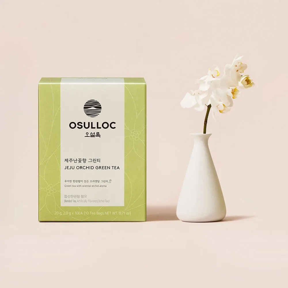 [Osulloc] Jeju Orchid Green Tea (10 Tea Bags)