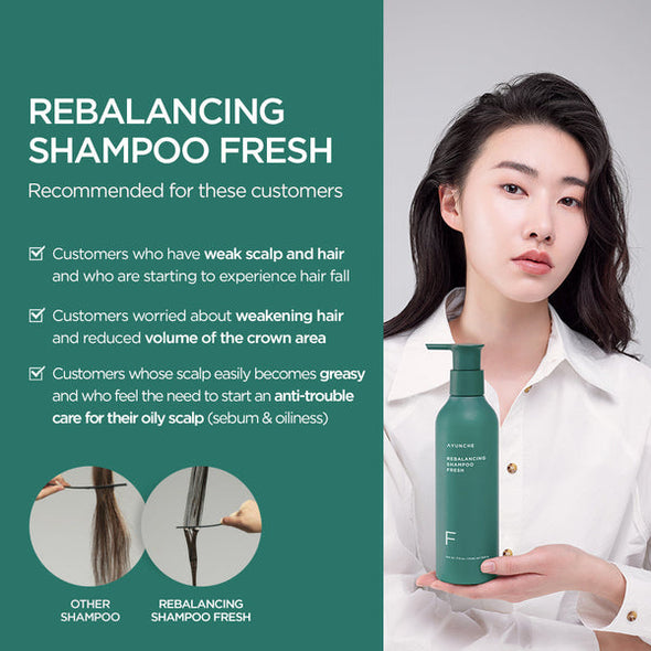 AYUNCHE REBALANCING SHAMPOO FRESH 500g