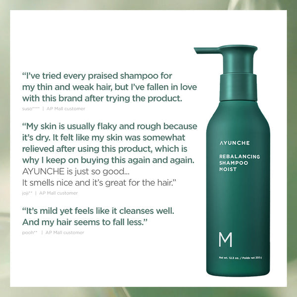 [AYUNCHE] REBALANCING SHAMPOO MOIST (500g)