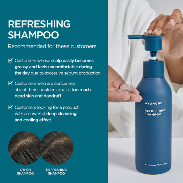 [AYUNCHE] REFRESHING SHAMPOO (500g)