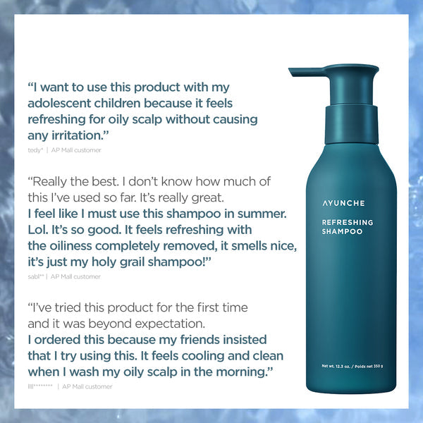 [AYUNCHE] REFRESHING SHAMPOO (500g)
