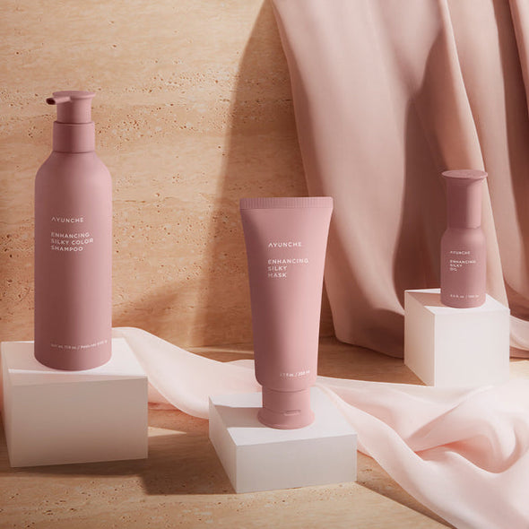 AYUNCHE ENHANCING SILKY COLOR SHAMPOO 500g