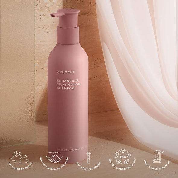 AYUNCHE ENHANCING SILKY COLOR SHAMPOO 500g
