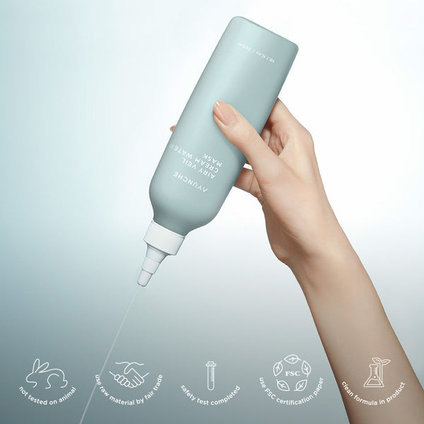[AYUNCHE] AIRY VEIL CREAM WATER MASK (300ml)