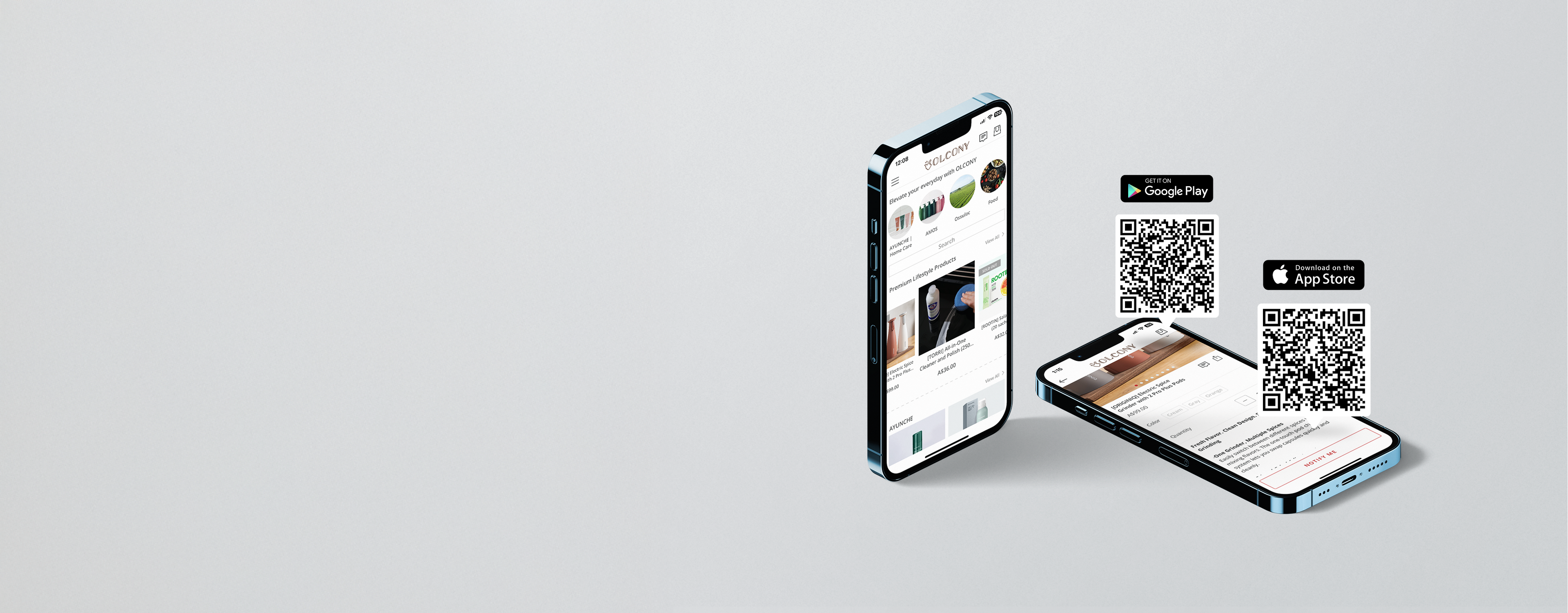 olcony app launching event banner
