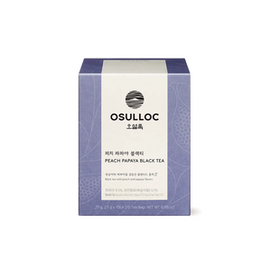 [Osulloc] Peach Papaya Black Tea (10 Tea Bags)