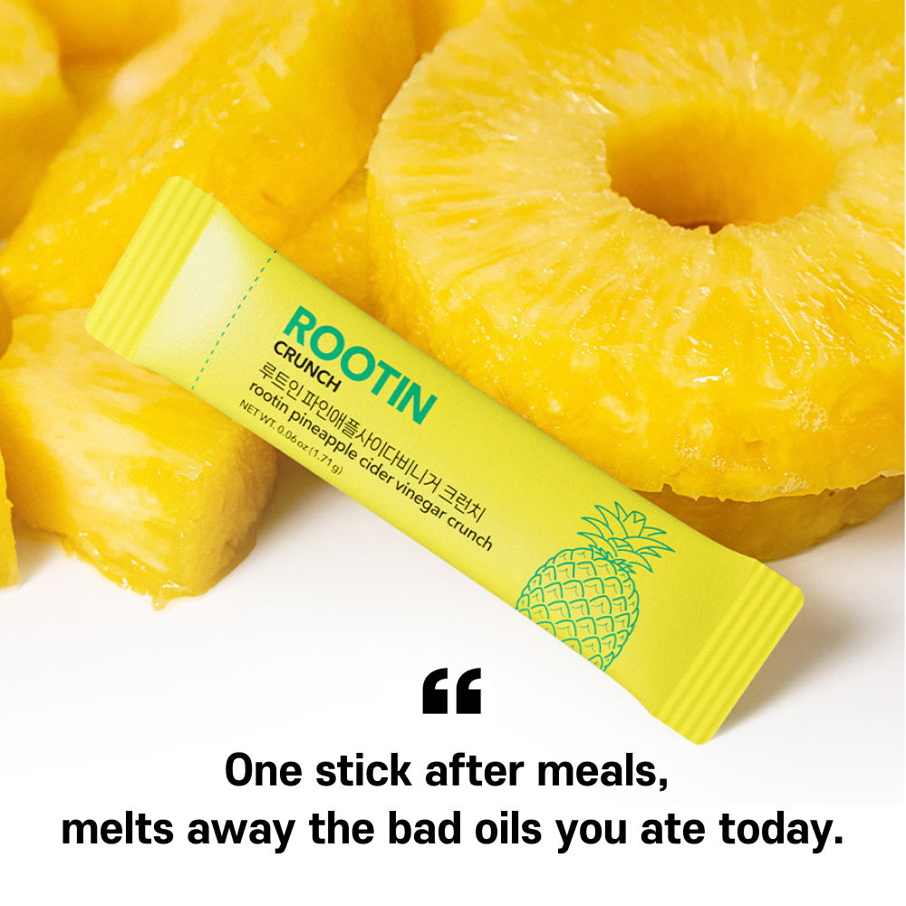 [ROOTIN] Pineapple Cider Vinegar Crunch (20 Sachets)