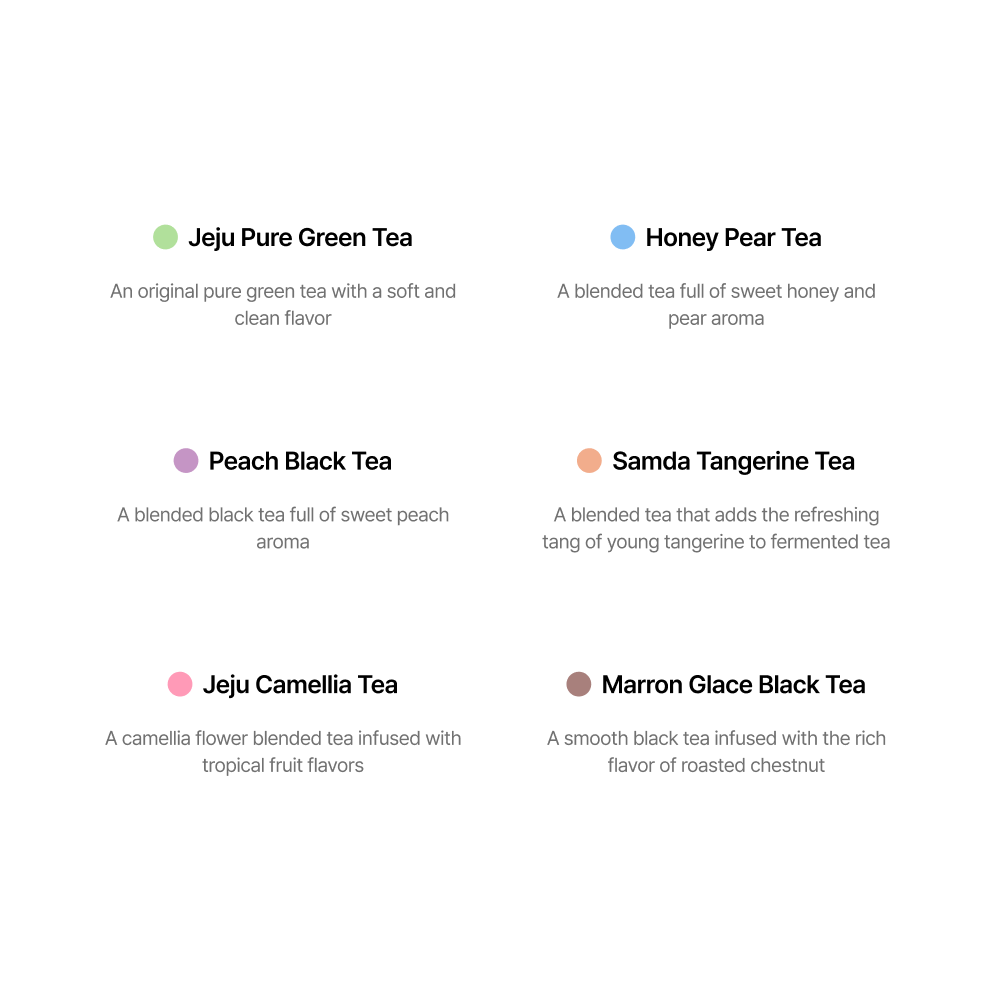 [Osulloc] Premium Tea Collection (40 Tea Bags)