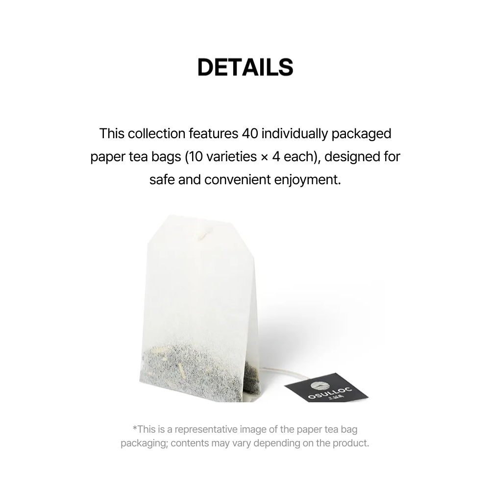 [Osulloc] Premium Tea Collection (40 Tea Bags)