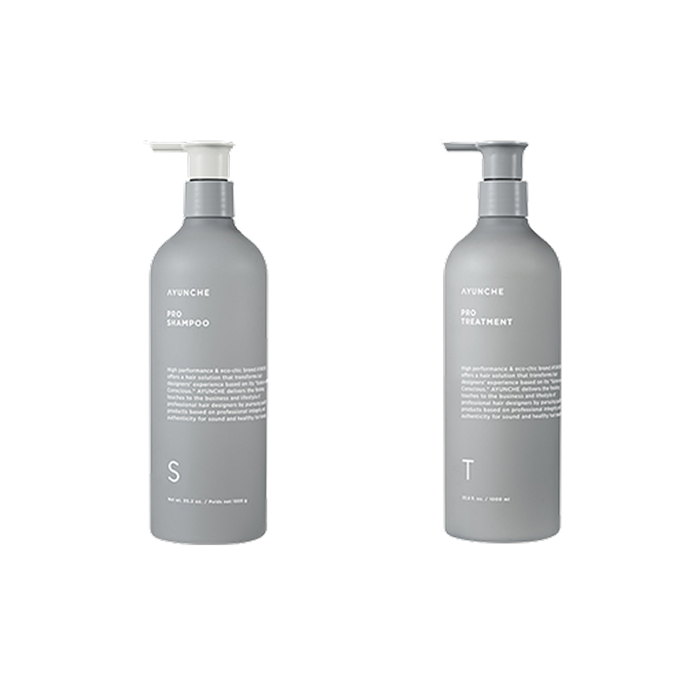 [AYUNCHE] Pro Shampoo/Treatment (1000g/1000ml)