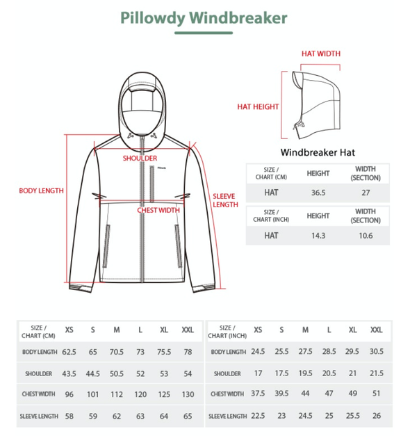 Pillowdy – Windbreaker